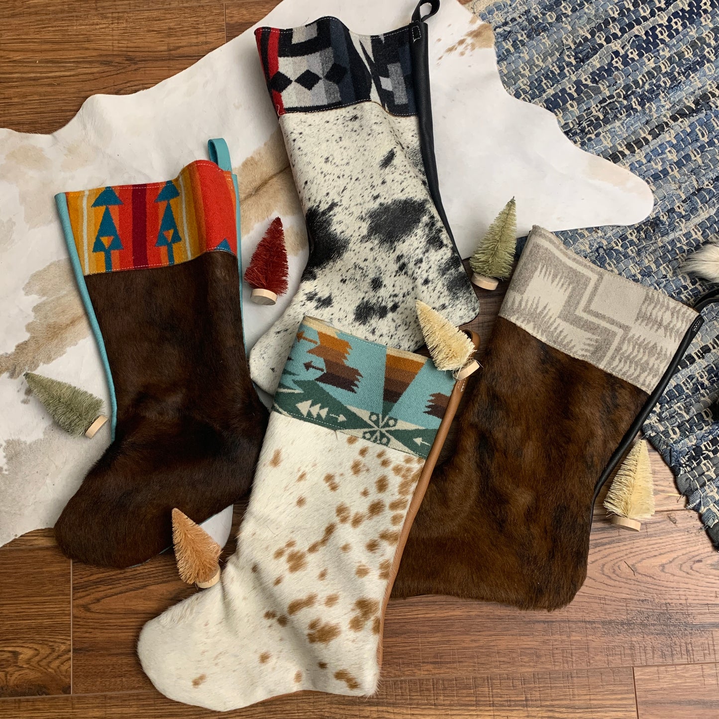 Pendleton Hair on Hide Stockings