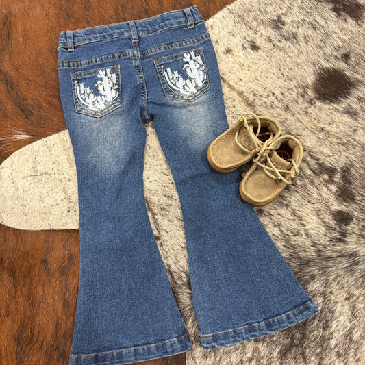 Embroidered Pocket Bootcut